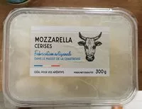 Mängden socker i Mozzarella Cerises