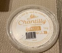 Mängden socker i Chantilly a la creme fraiche vanillée