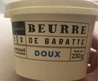 Mängden socker i Beurre
