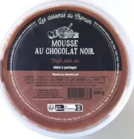 Mängden socker i Mousse chocolat noir