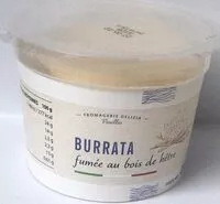 Mängden socker i Burrata fumée au bois de hêtre
