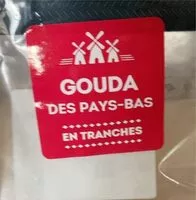 Mängden socker i Gouda des Pays-Bas en tranches