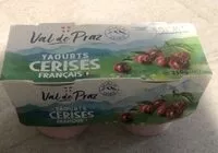 Mängden socker i Yaourt cerises