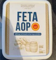 Mängden socker i Feta AOP