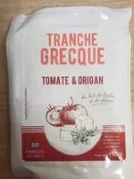 Mängden socker i Tranche grecque tomate et origan