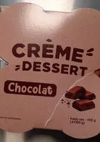 Mängden socker i Crème dessert chocolat