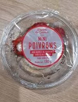 Mängden socker i Mini poivrons au chèvre