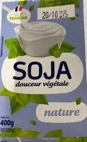 Mängden socker i Soja douceur vegetale