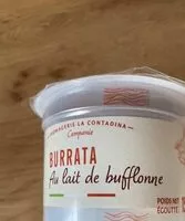 Mängden socker i Burrata au lait de bufflonne