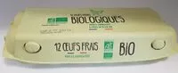 Mängden socker i 12 oeufs frais biologiques