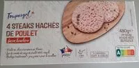 Mängden socker i 4 Steaks hachés de poulet