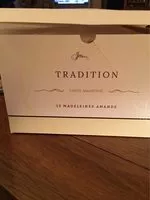 Mängden socker i Madeleines amande