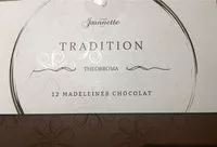 Mängden socker i Theobroma Madeleine Chocolat