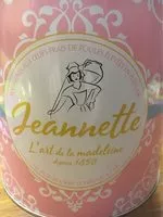 Mängden socker i Madeleines pur beurre d’Isigny AOP et aux oeufs