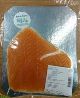 Mängden socker i Saumon Atlantique Fumé Bio de Norvège