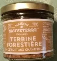 Mängden socker i Terrine forestière