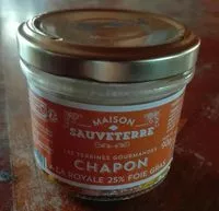 Mängden socker i Chapon à la Royale 25% foie gras