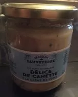 Mängden socker i Delice de canette a la creme de cepes