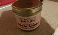 Mängden socker i Délices à tartiner duo de saumon à la crème et citron vert