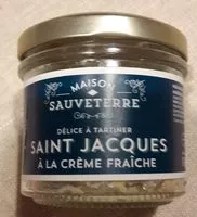 Mängden socker i Délice à tartiner Saint Jacques à la crème fraiche