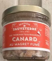 Mängden socker i Terrine gourmande canard au magret fumé