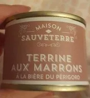 Mängden socker i Terrine aux marrons