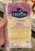 Mängden socker i Pepper Jack cheese slices