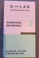 Mängden socker i Complexe de pousse 2