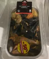 Mängden socker i Paella