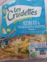Mängden socker i Iceberg tagliatelle de carottes