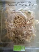 Mängden socker i mini pousses de haricots mungo