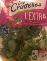 Mängden socker i Les crudettes l'extra