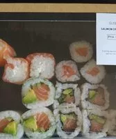 Mängden socker i Mix maki saumon