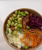 Mängden socker i Pokebowl saumon teriyaki