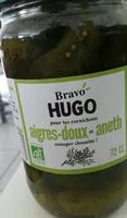Mängden socker i Cornichons aigres doux