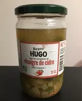 Mängden socker i Cornichons au vinaigre de cidre