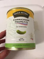 Mängden socker i Cornichons aux 2 vinaigres et estragon