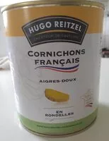 Mängden socker i Cornichon Français