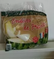 Mängden socker i Endives de France
