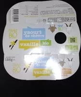 Mängden socker i Yaourt de chèvre vanille bio