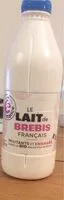Mängden socker i Lait de brebis français