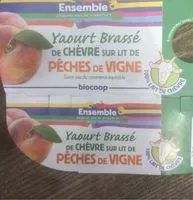 Mängden socker i Yaourt brassé de pêche de vigne