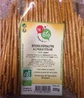 Mängden socker i Sticks épautre à l'huile d'olive