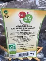 Mängden socker i Mini gressin de petit épautre au sesame