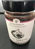 Mängden socker i Confiture figue violette