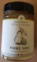 Mängden socker i Confiture Poire Noix