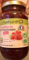 Mängden socker i Ma confiture bio de framboise extra