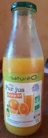 Mängden socker i Pur jus d'orange