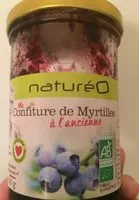 Mängden socker i Confiture de Myrtilles à l'Ancienne