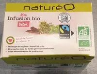 Mängden socker i Infusion équitable détox